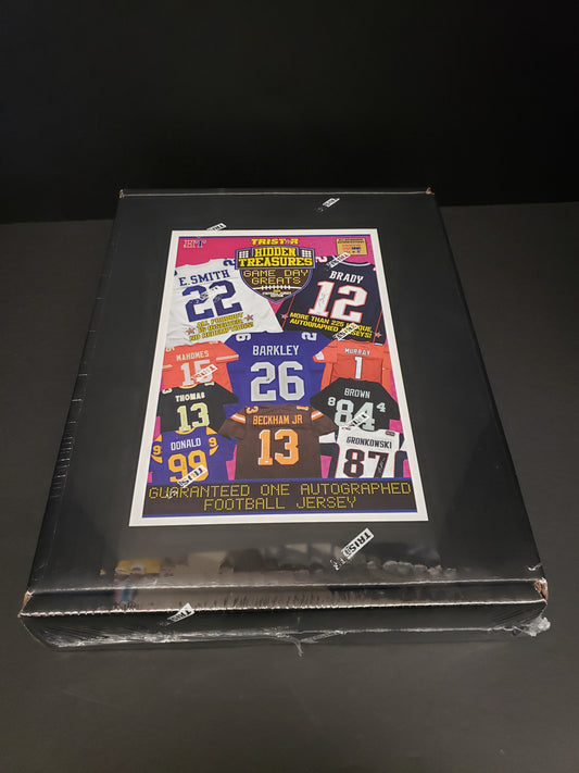 TRISTAR Hidden Treasures Football Autographed Jersey Box