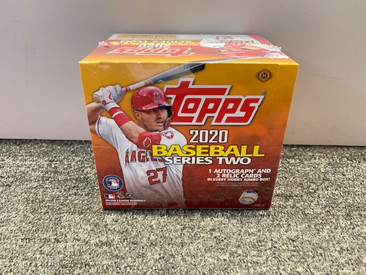 2020 TOPPS SERIES 2 BASEBALL JUMBO BOX