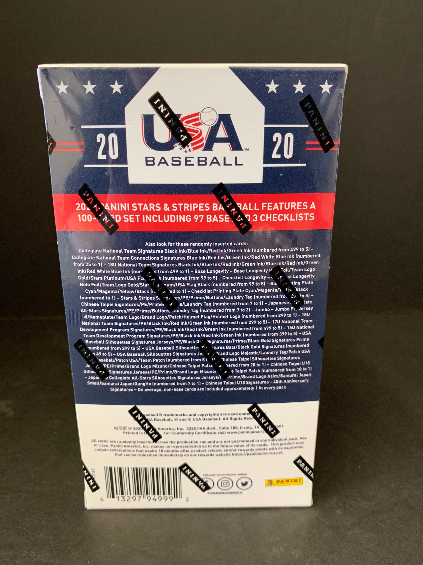 2020 STARS & STRIPES BASEBALL HOBBY BOX