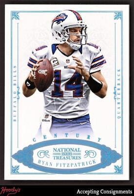 2012 Panini National Treasures Century Platinum #93 Ryan Fitzpatrick BILLS 1/1