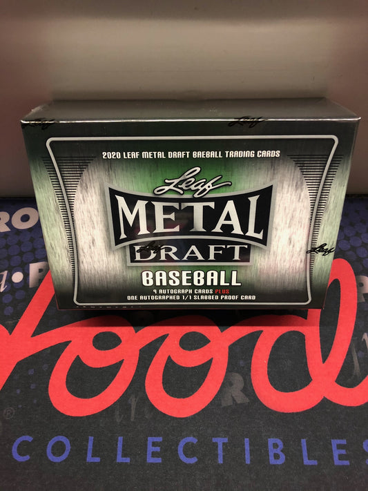 2020 LEAF METAL DRAFT BASEBALL JUMBO BOX