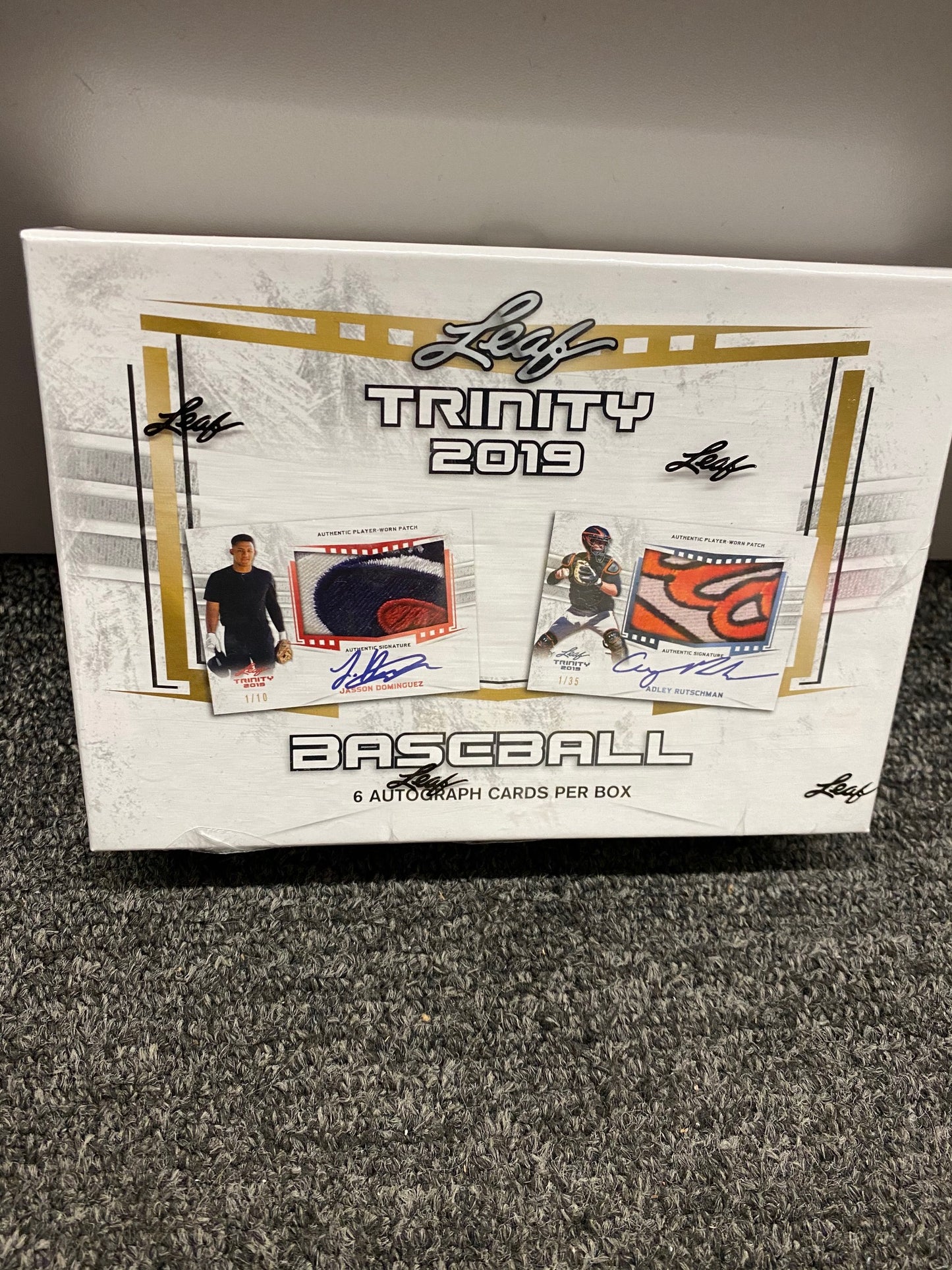 2019 leaf trinity baseball hobby box